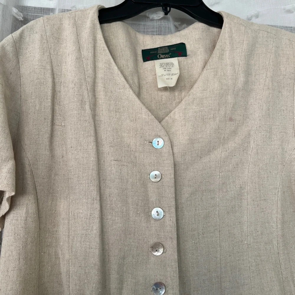 Orvis Beige Maxi Dress - Picture 2 of 7